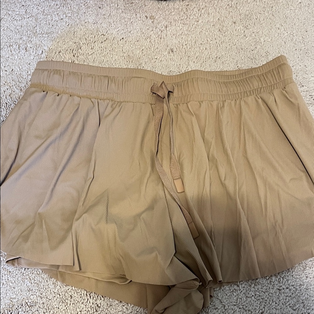 Joylab flutter shorts with built in bike shorts size M